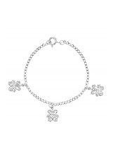 lovely stylish teddy bear children charm bracelets